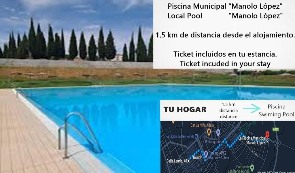 Privatunterkunft Tu Hogar, Desayuno, Parking Y Piscina Incluidos Ronda